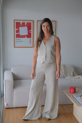 Pantalón Bruna Beige CÁPSULA