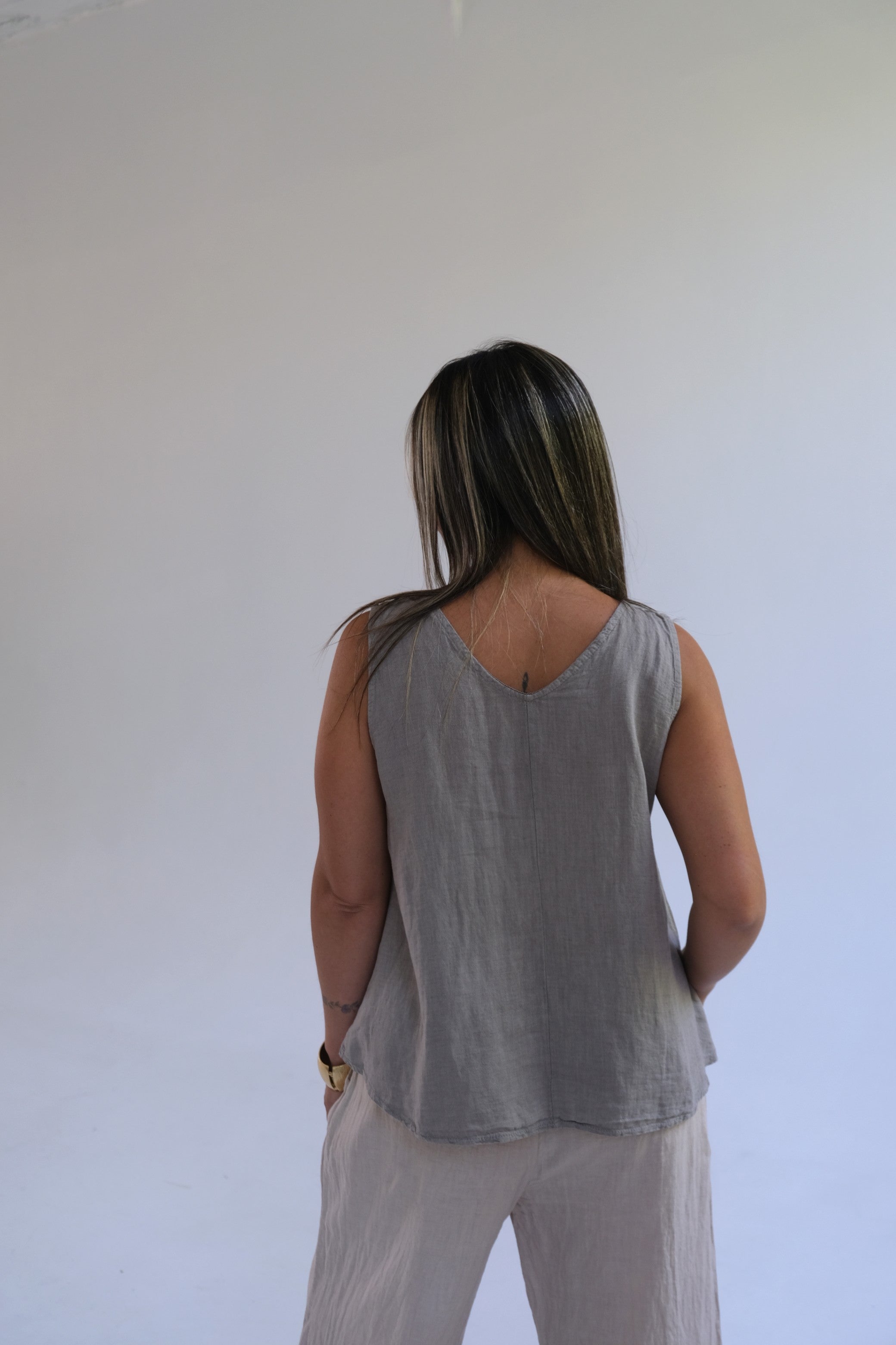 Musculosa Oriana Visón