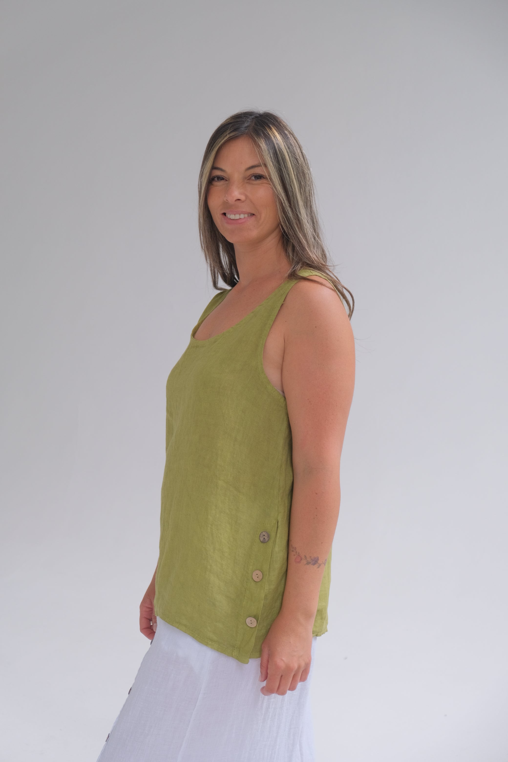 Musculosa Lidia Pistacho