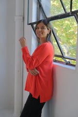 Sweater Línea Naranja