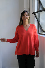Sweater Línea Naranja