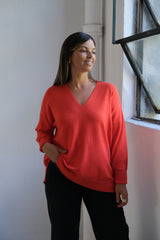 Sweater Línea Naranja