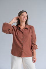 Camisa Venecia Chocolate