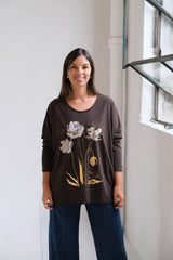 Remera Rini Chocolate