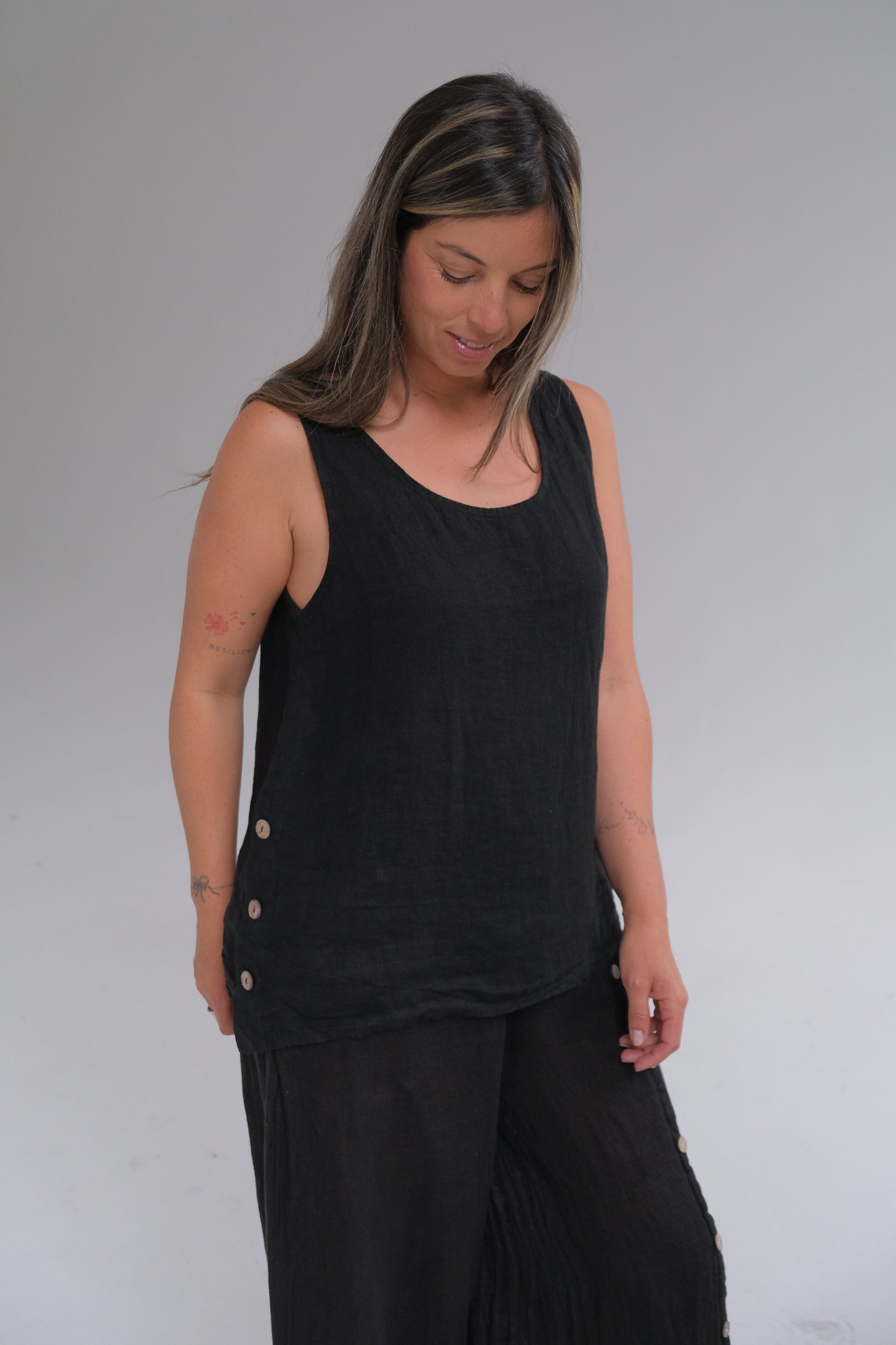Musculosa Lidia Negra