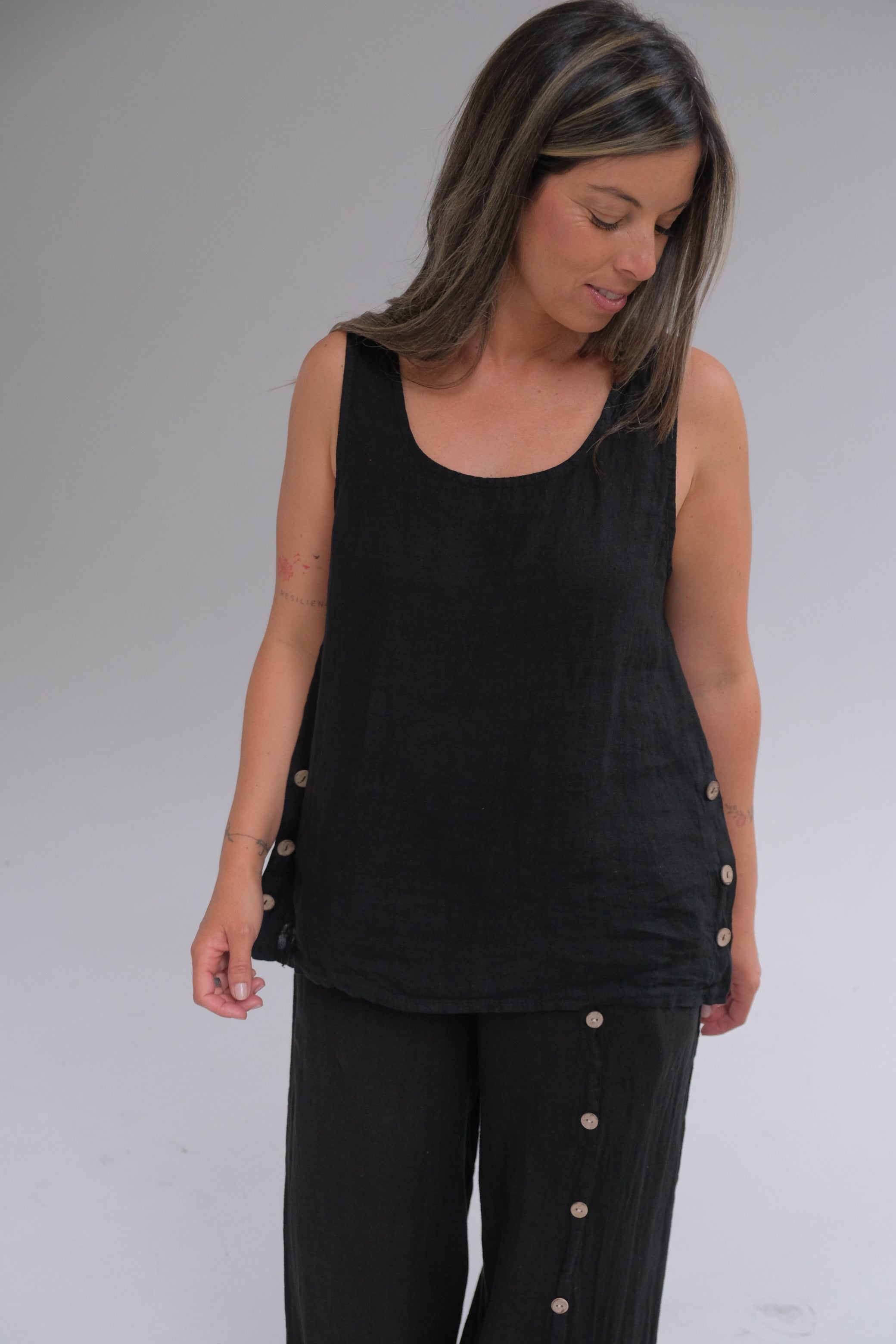 Musculosa Lidia Negra