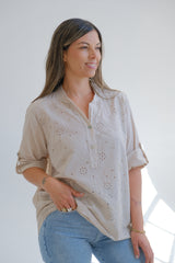 Blusa Gardenia Crudo