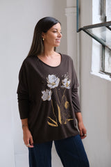 Remera Rini Chocolate