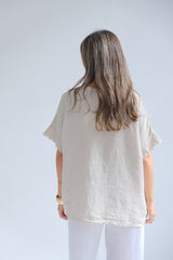 Remera Mixy Beige