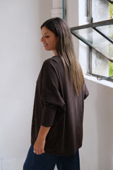 Remera Rini Chocolate