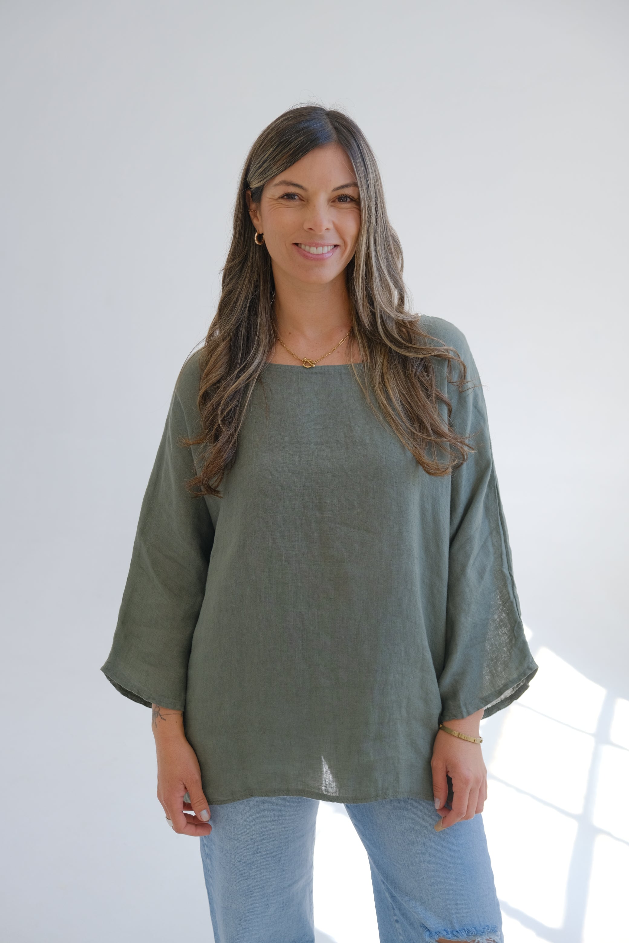 Blusa Lara Verde Oliva
