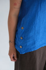 Musculosa Lidia Azul Francia