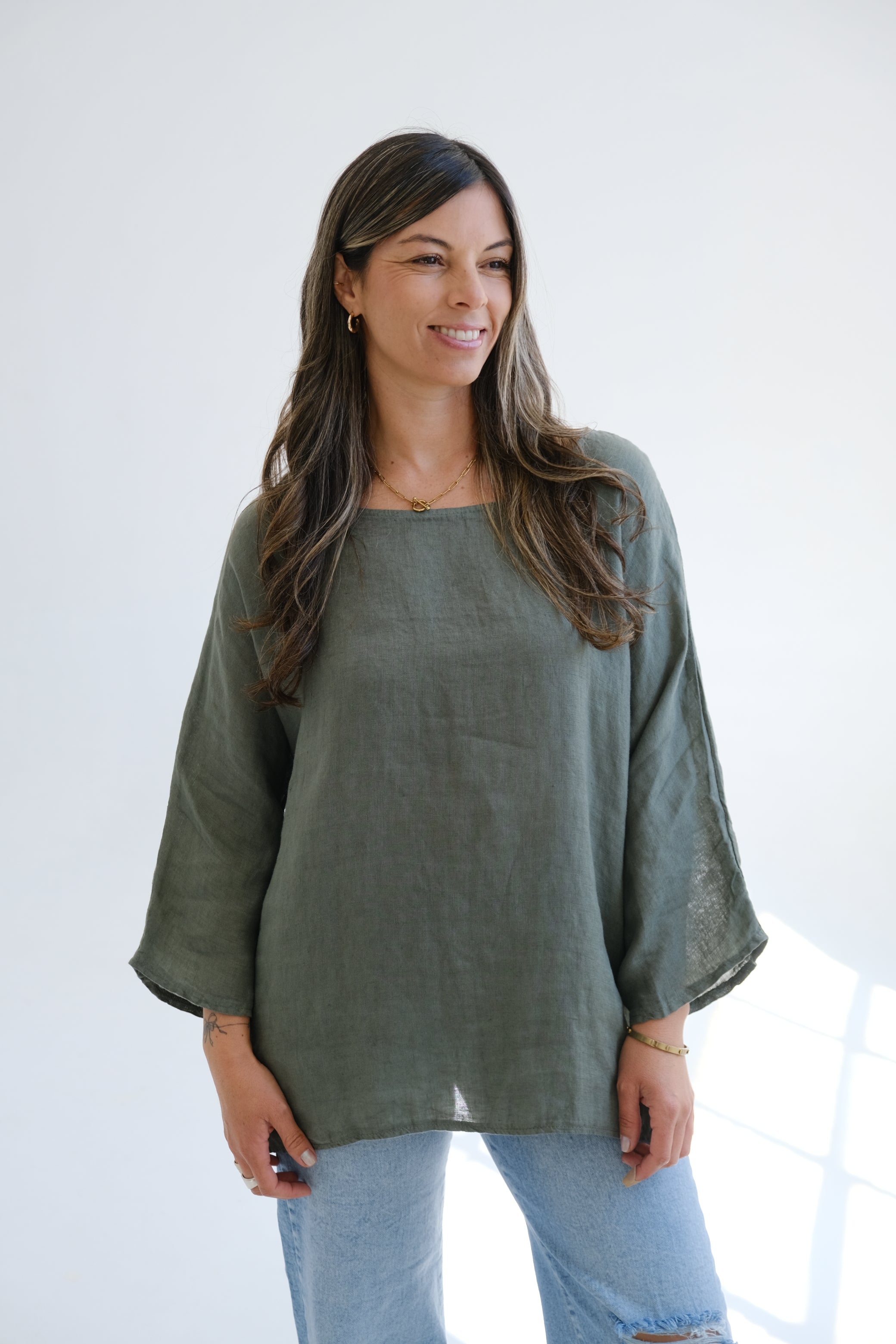 Blusa Lara Verde Oliva