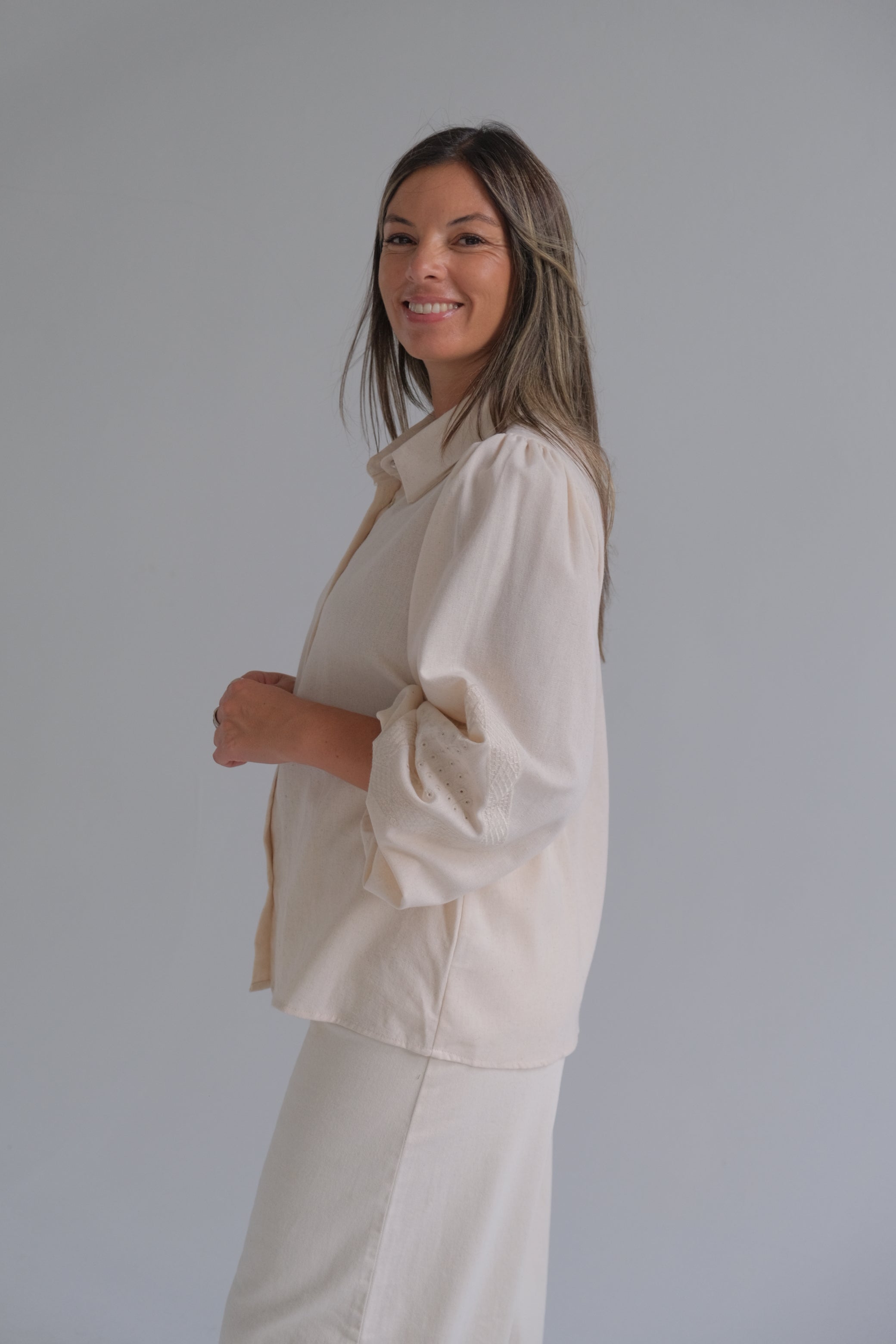 Camisa Venecia Beige