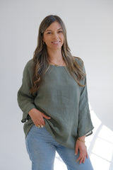 Blusa Lara Verde Oliva