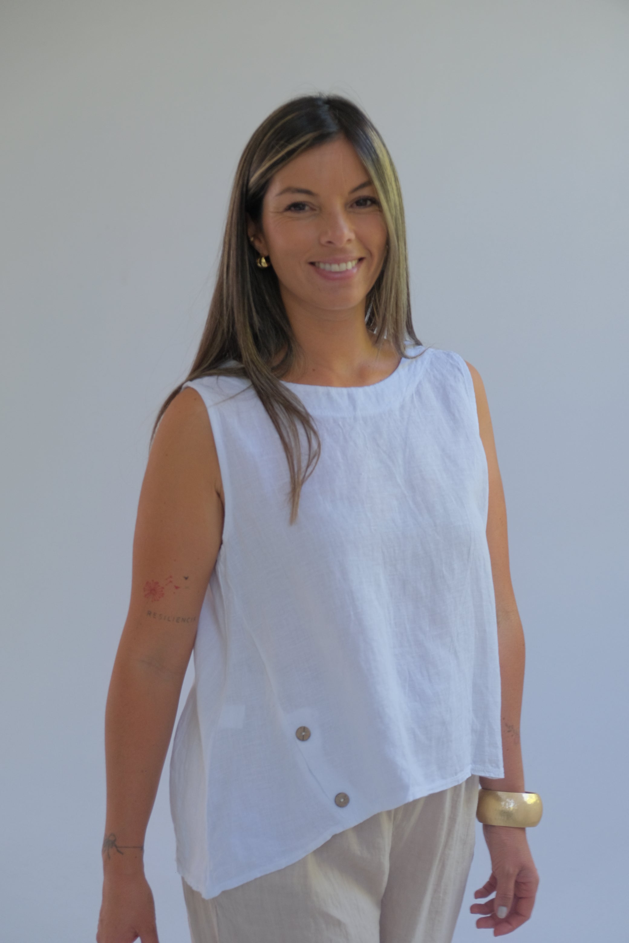 Musculosa Oriana Blanco
