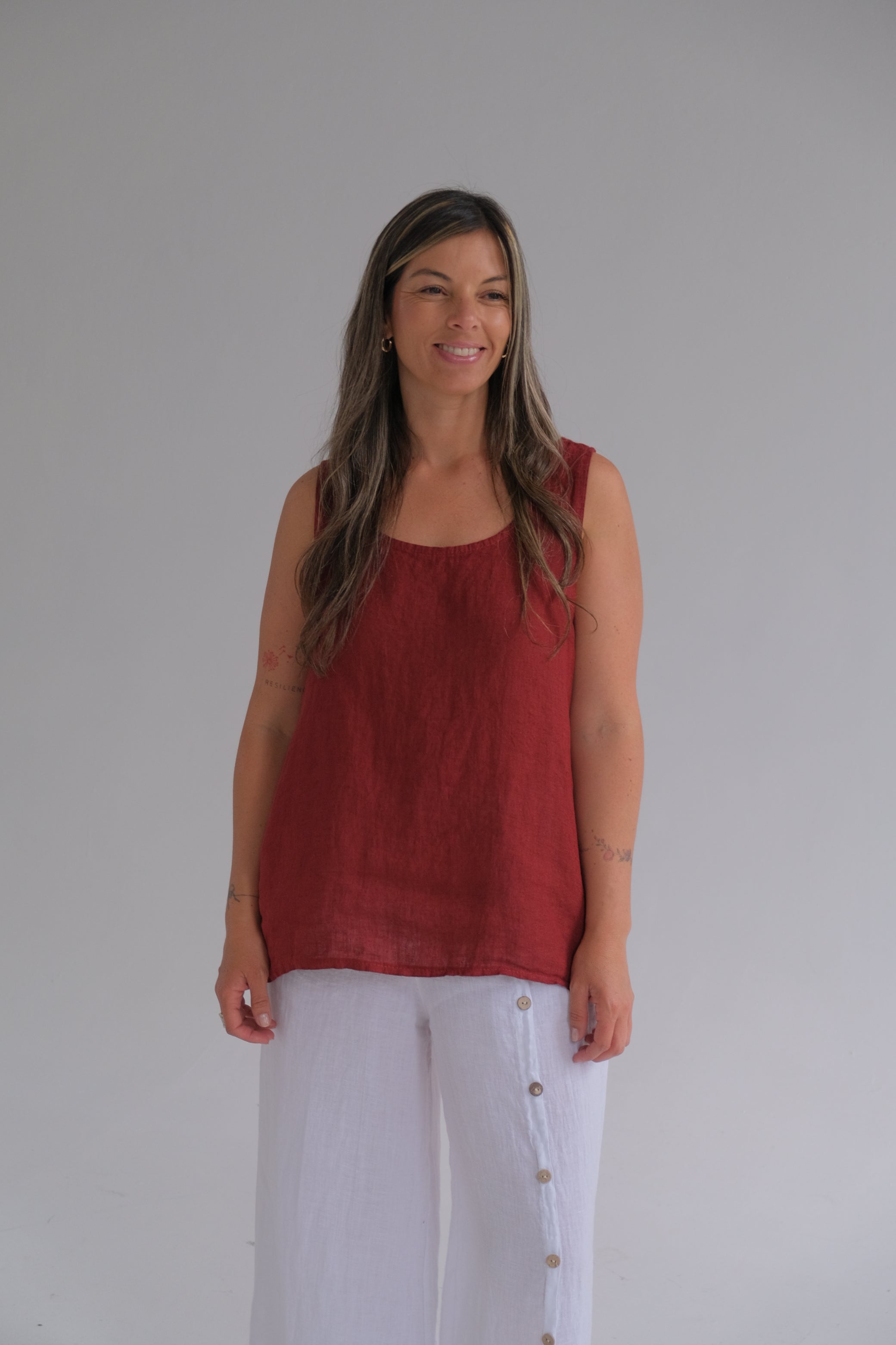 Musculosa Lidia Bordeaux