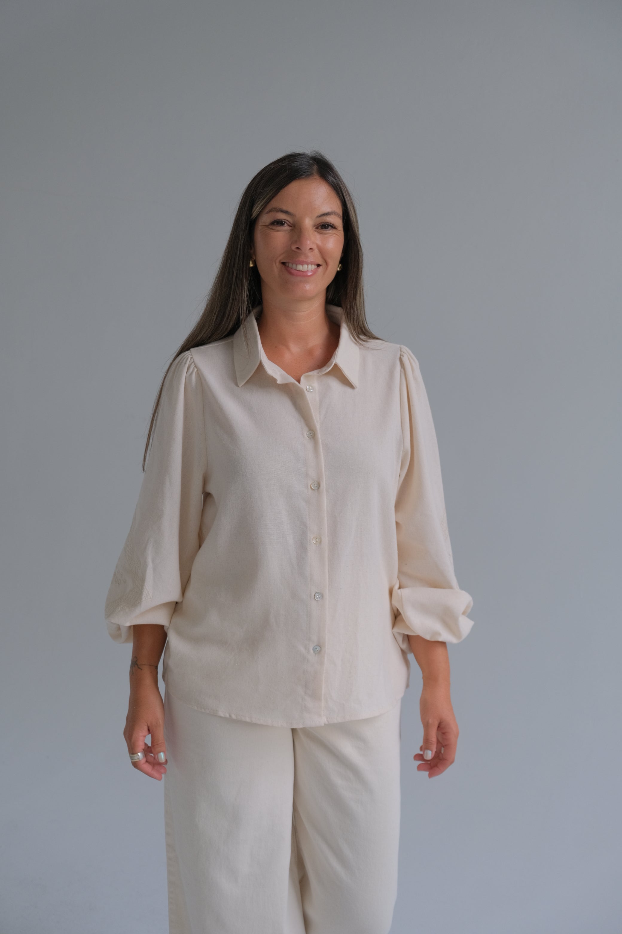 Camisa Venecia Beige