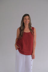 Musculosa Lidia Bordeaux
