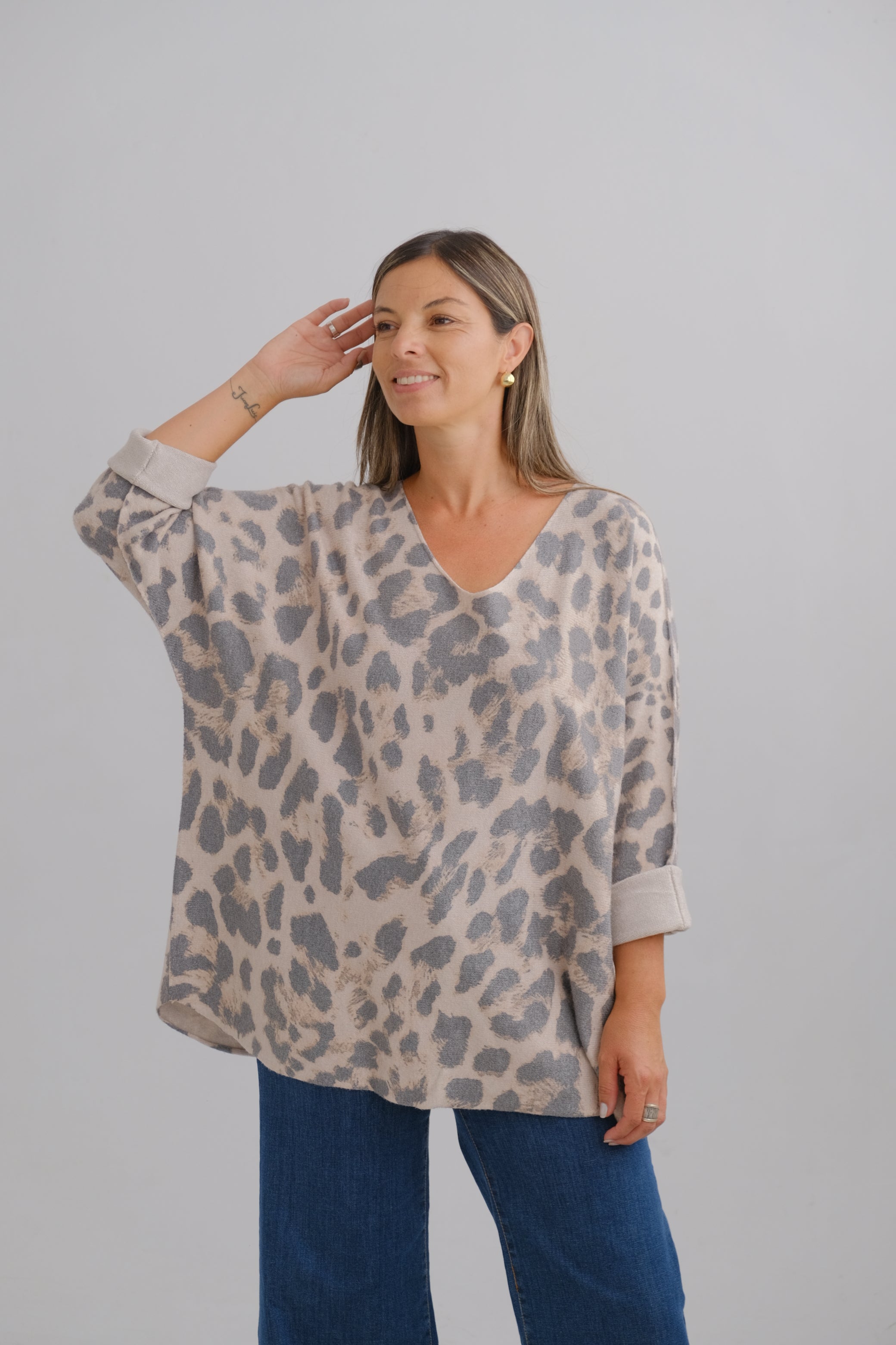 Sweater Animal Print