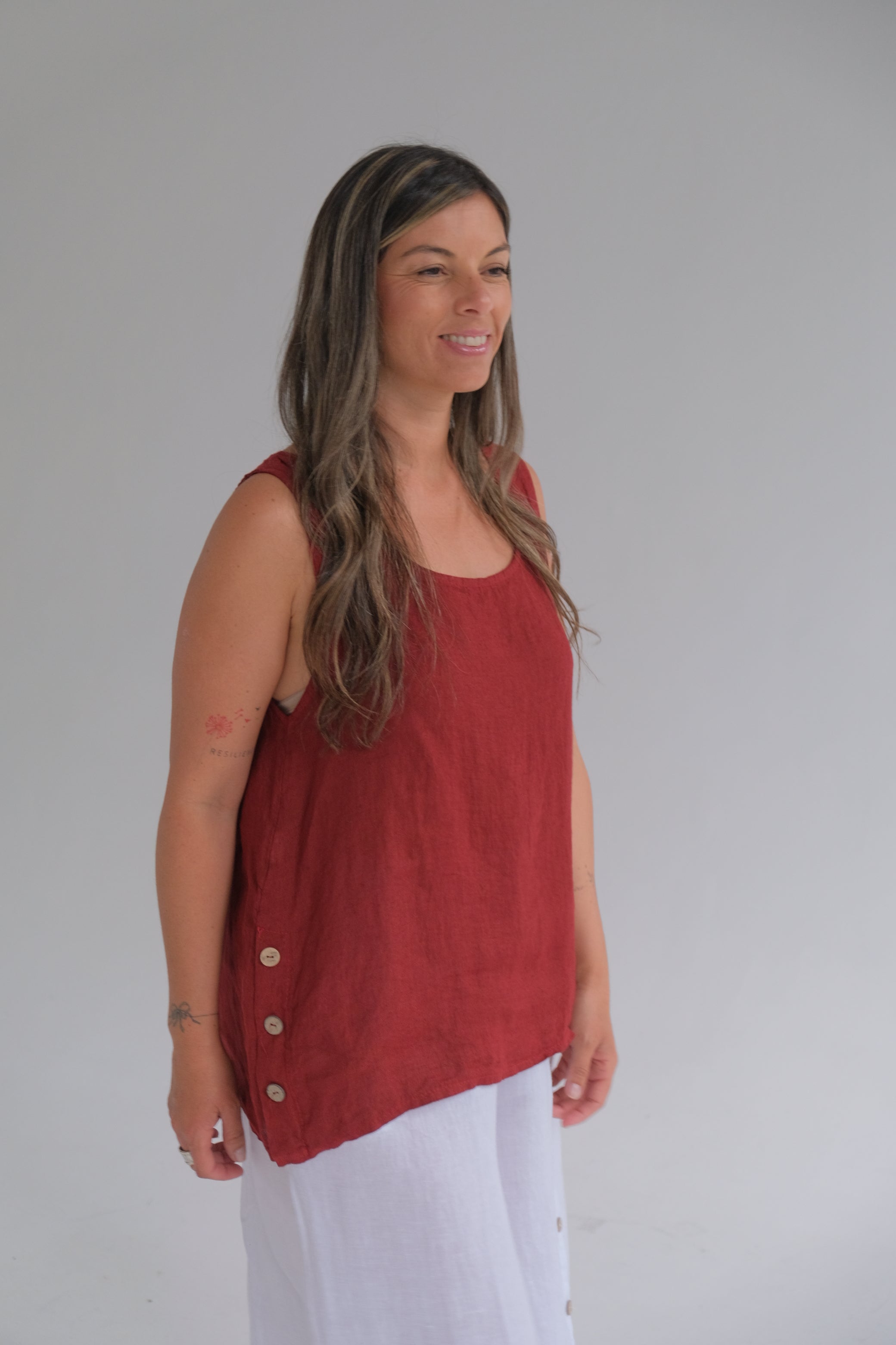 Musculosa Lidia Bordeaux
