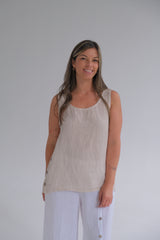Musculosa Lidia Beige