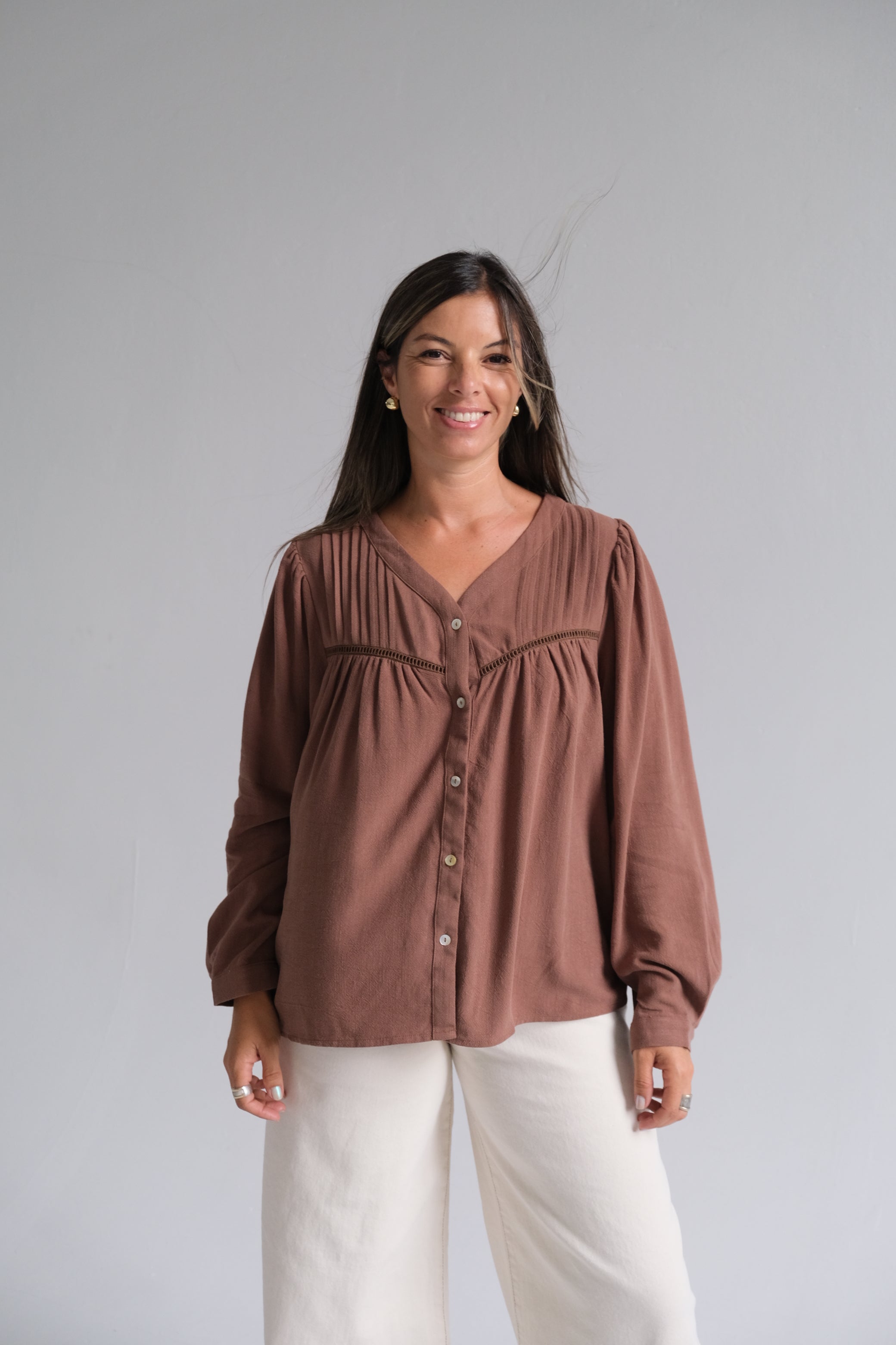 Blusa Amanda Chocolate