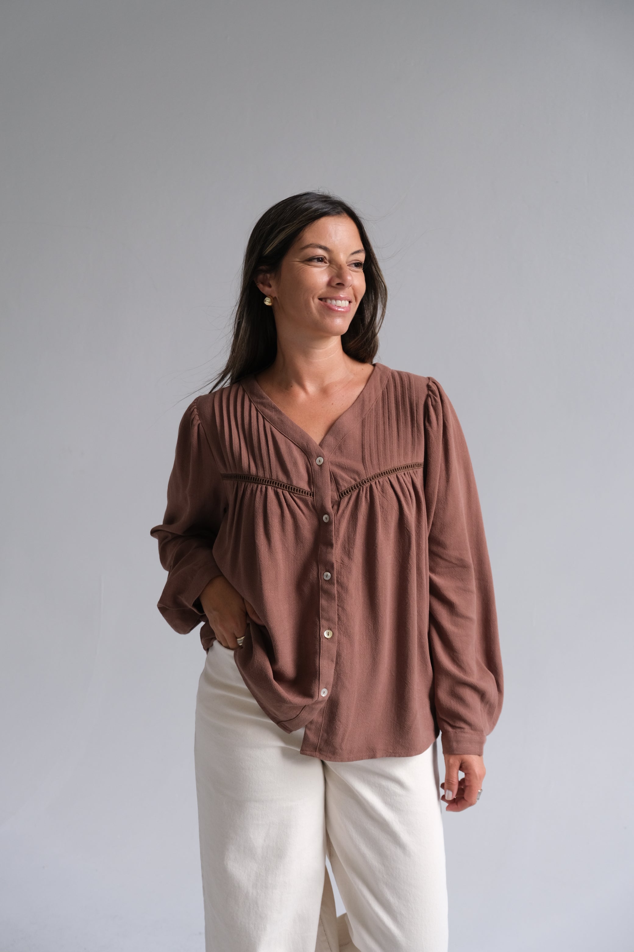 Blusa Amanda Chocolate