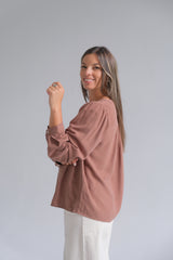 Blusa Amanda Chocolate