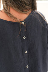 Blusa Candela Azul Marino