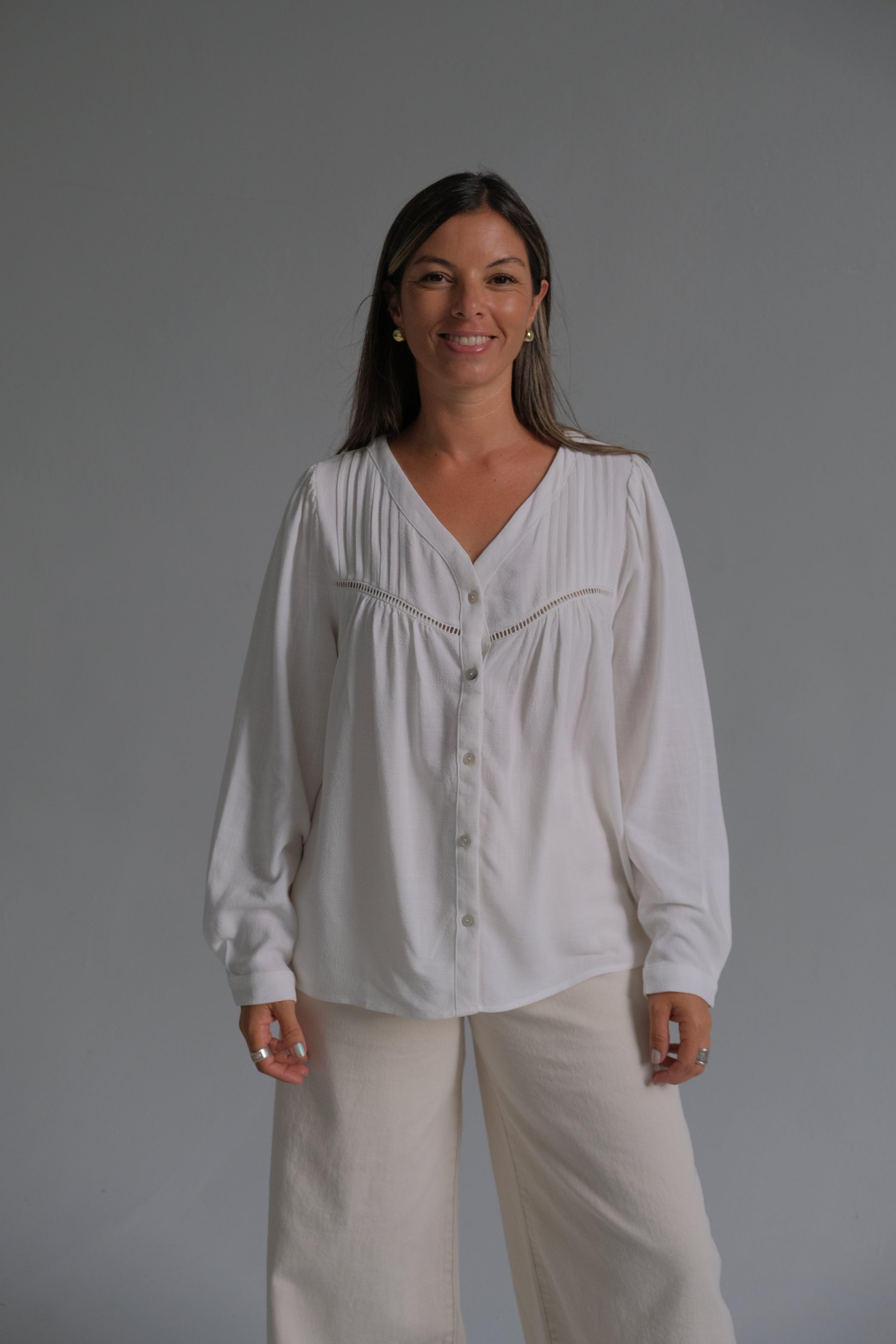 Blusa Amanda Blanco