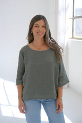 Blusa Candela Verde seco