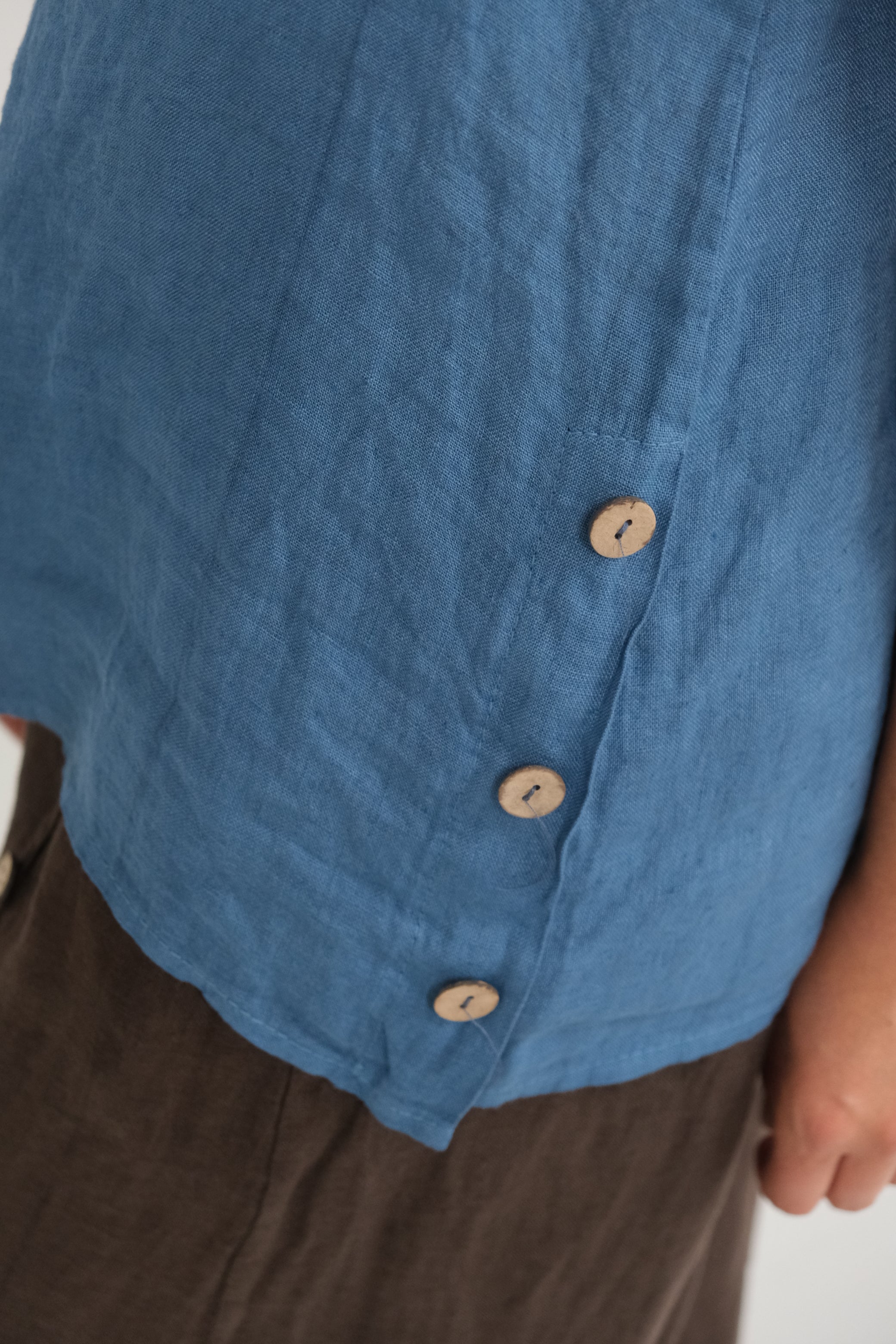 Musculosa Lidia Azul Jean