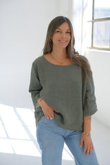 Blusa Candela Verde seco