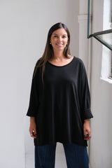 Remera Grace negra