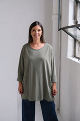 Remera Grace Verde seco