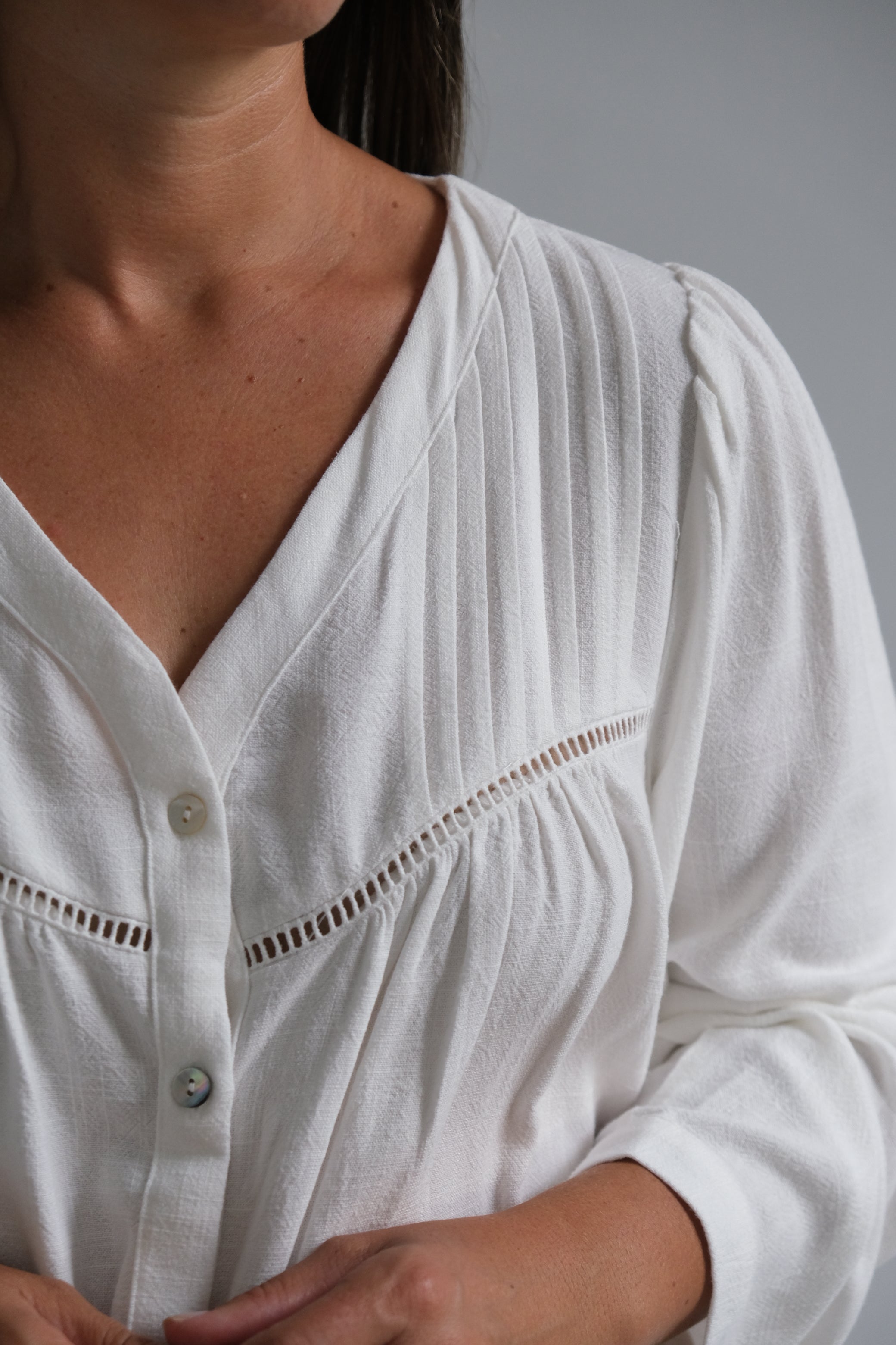 Blusa Amanda Blanco