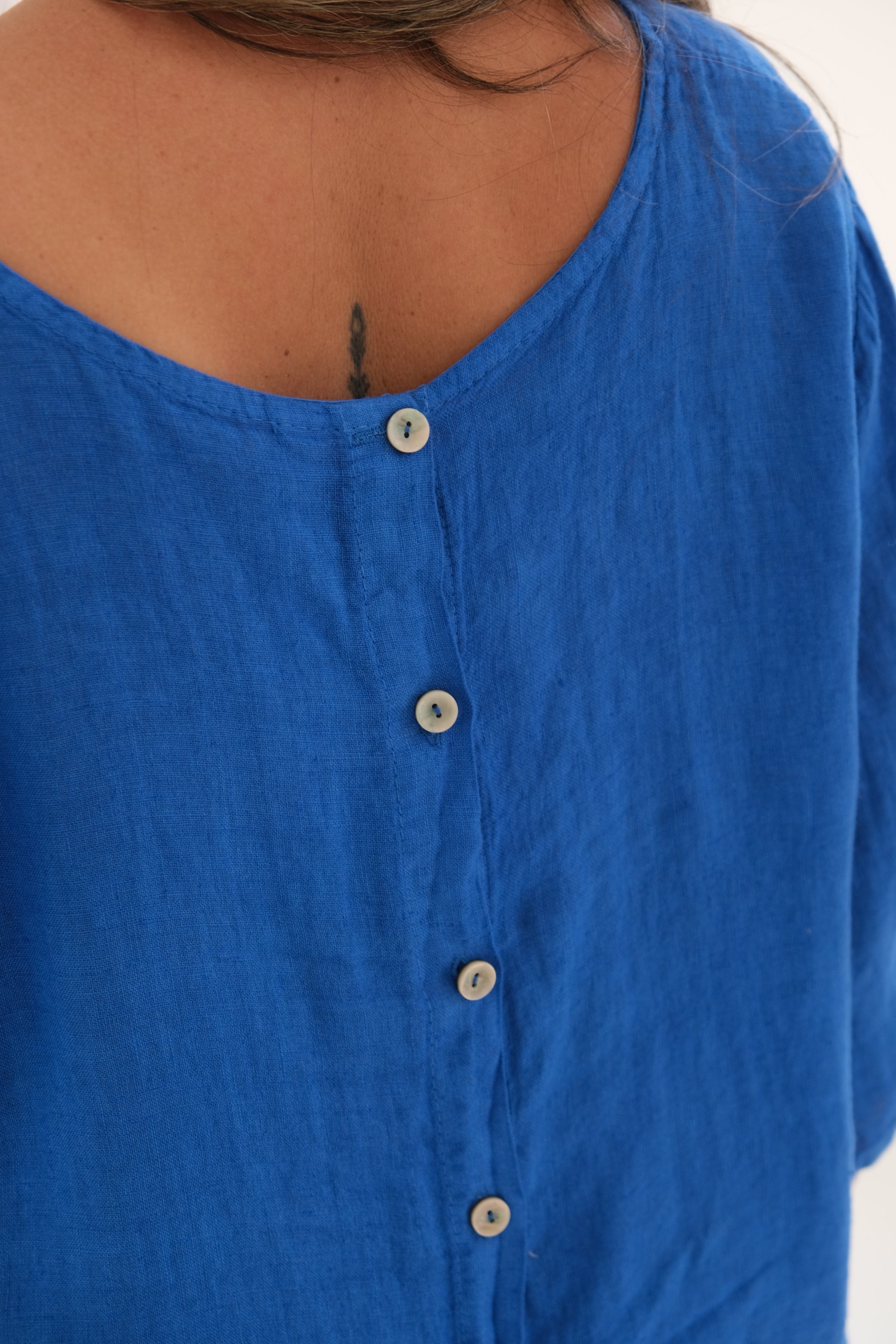 Blusa Candela Azul Francia