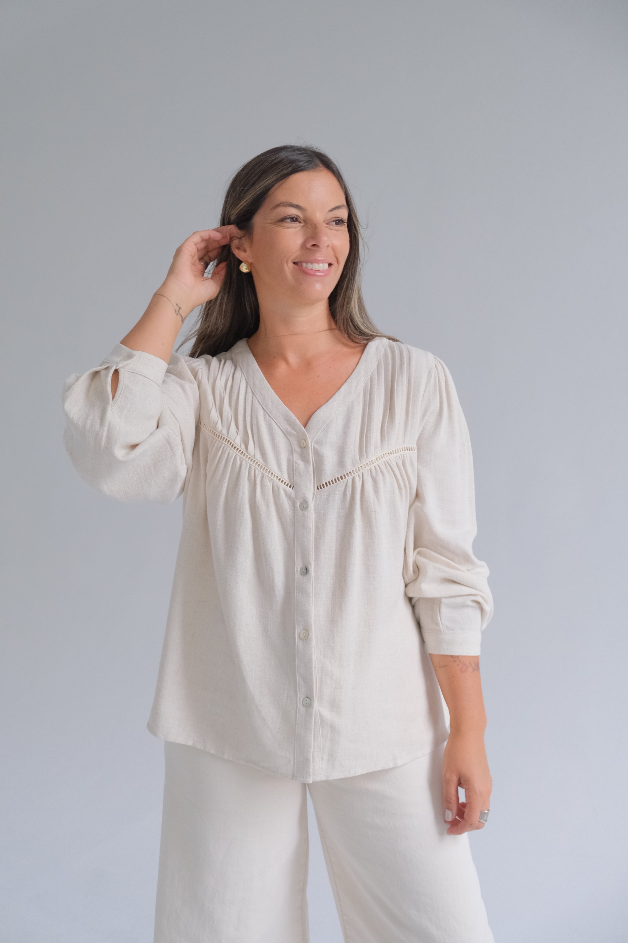 Blusa Amanda Beige