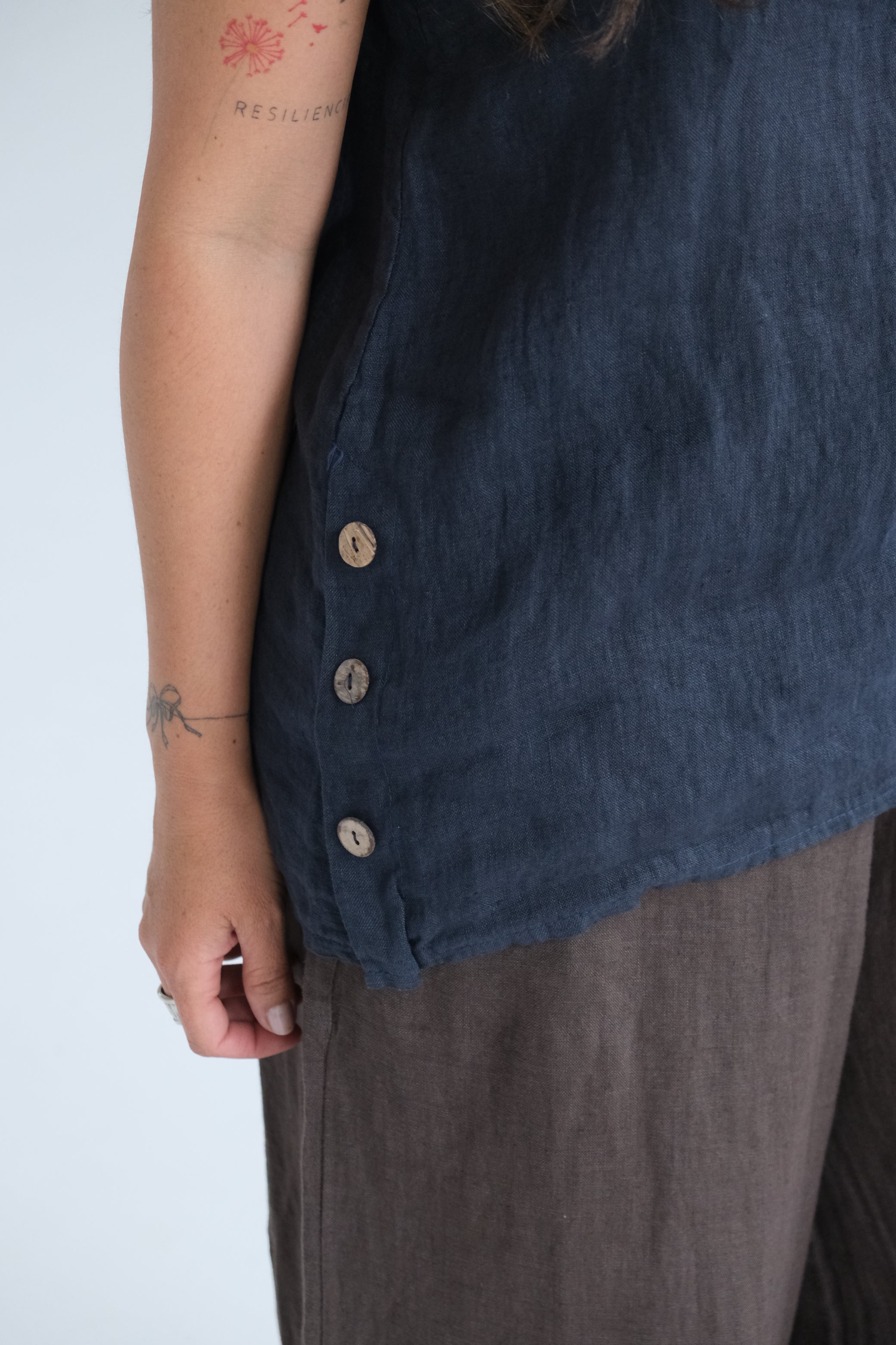 Musculosa Lidia Azul Marino