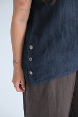 Musculosa Lidia Azul Marino