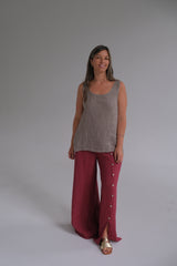 Pantalon Lily Bordeaux