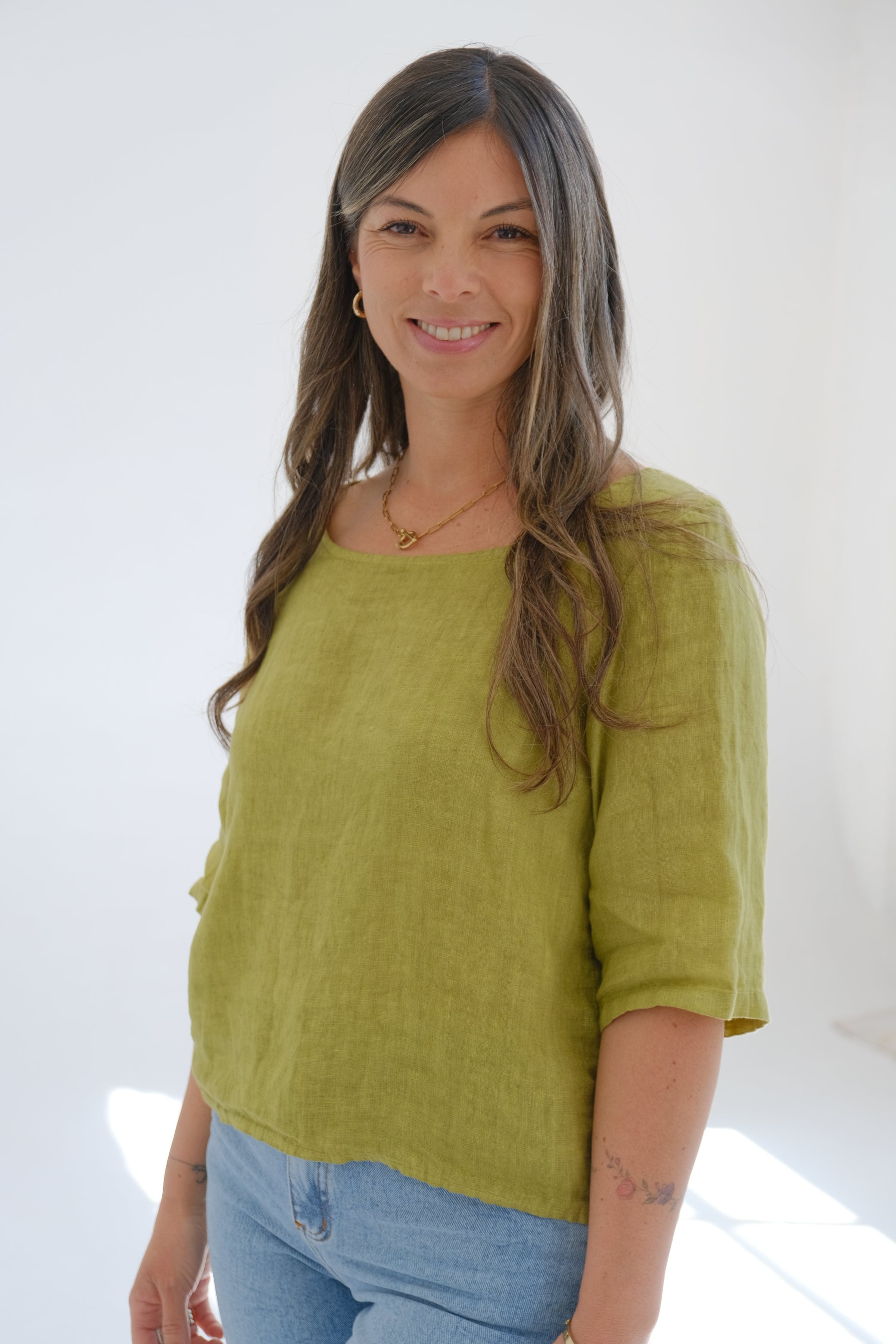 Blusa Candela Pistacho