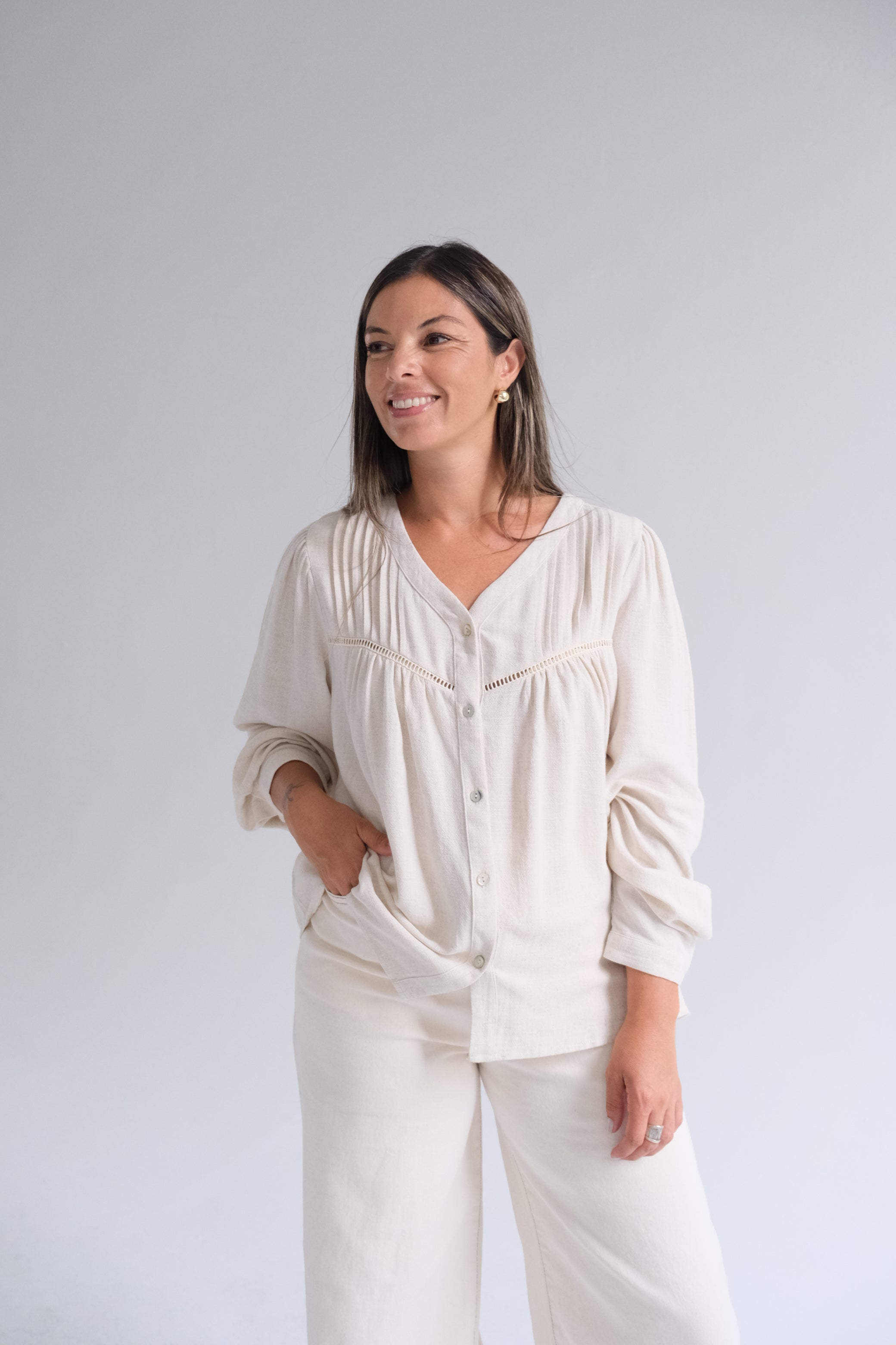 Blusa Amanda Beige