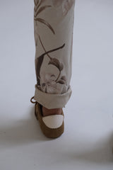 Pantalón Elastizado Beige