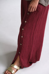 Pantalon Lily Bordeaux