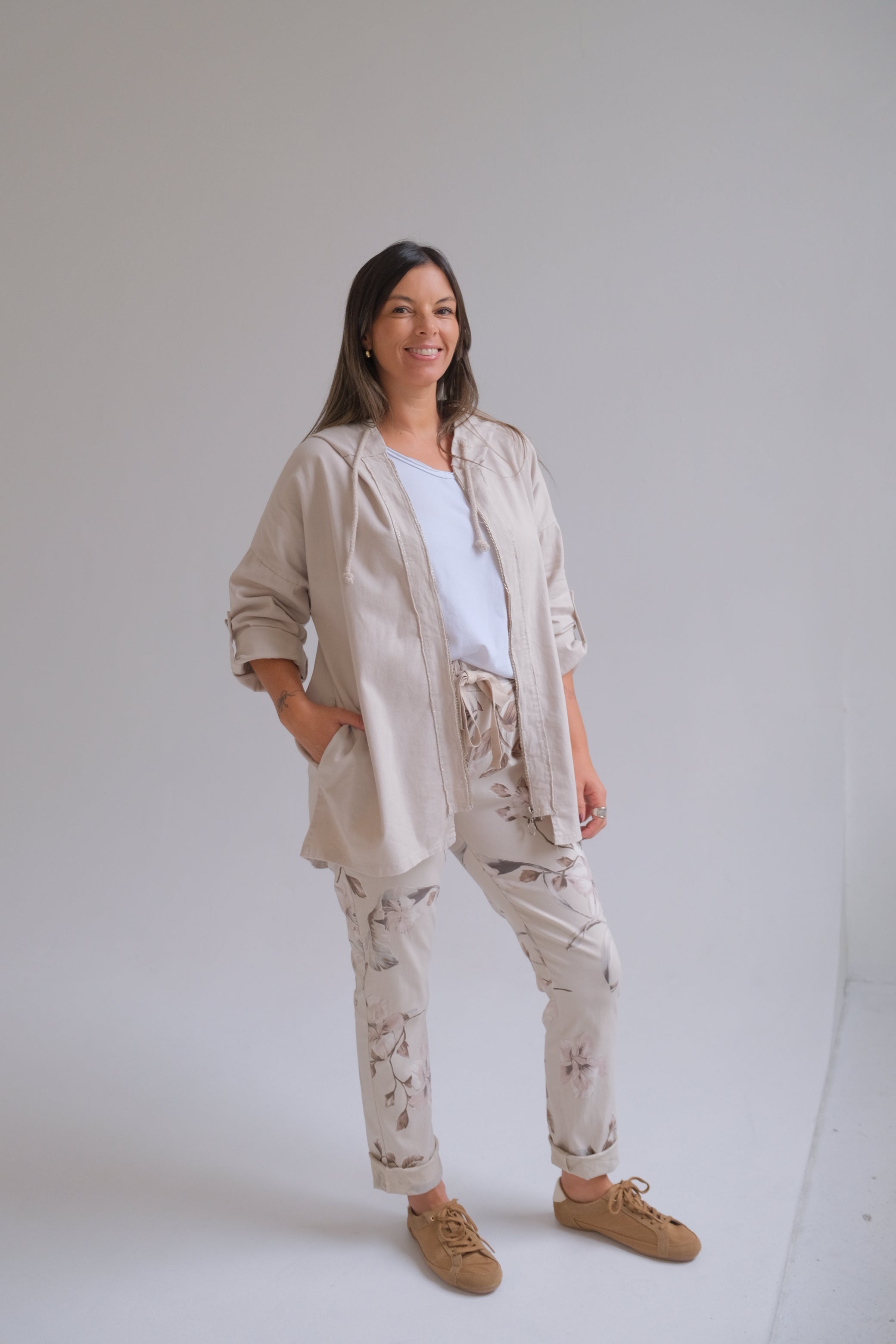 Campera Tina Beige