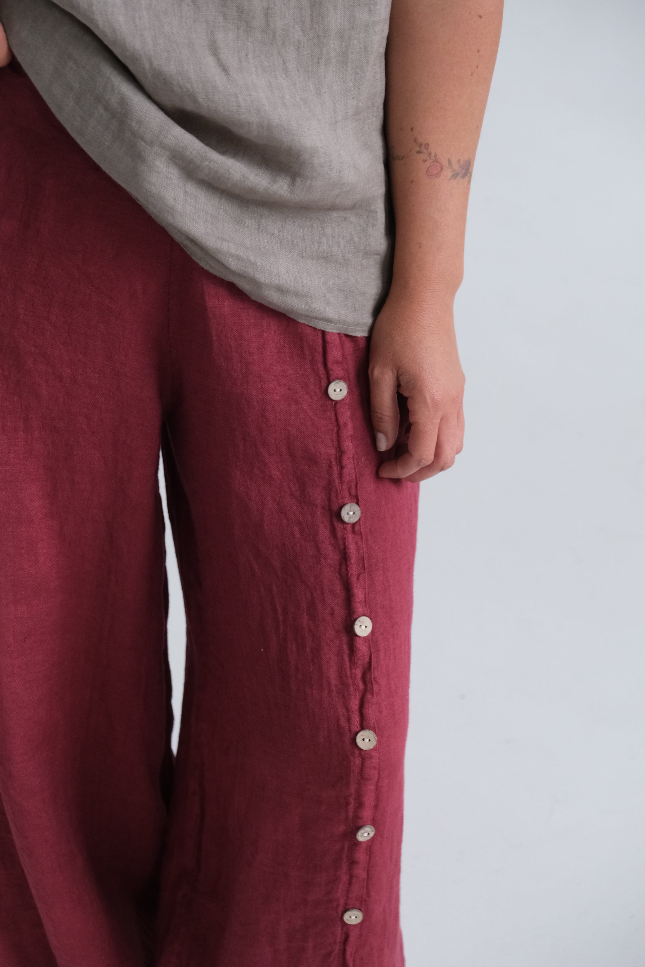 Pantalon Lily Bordeaux