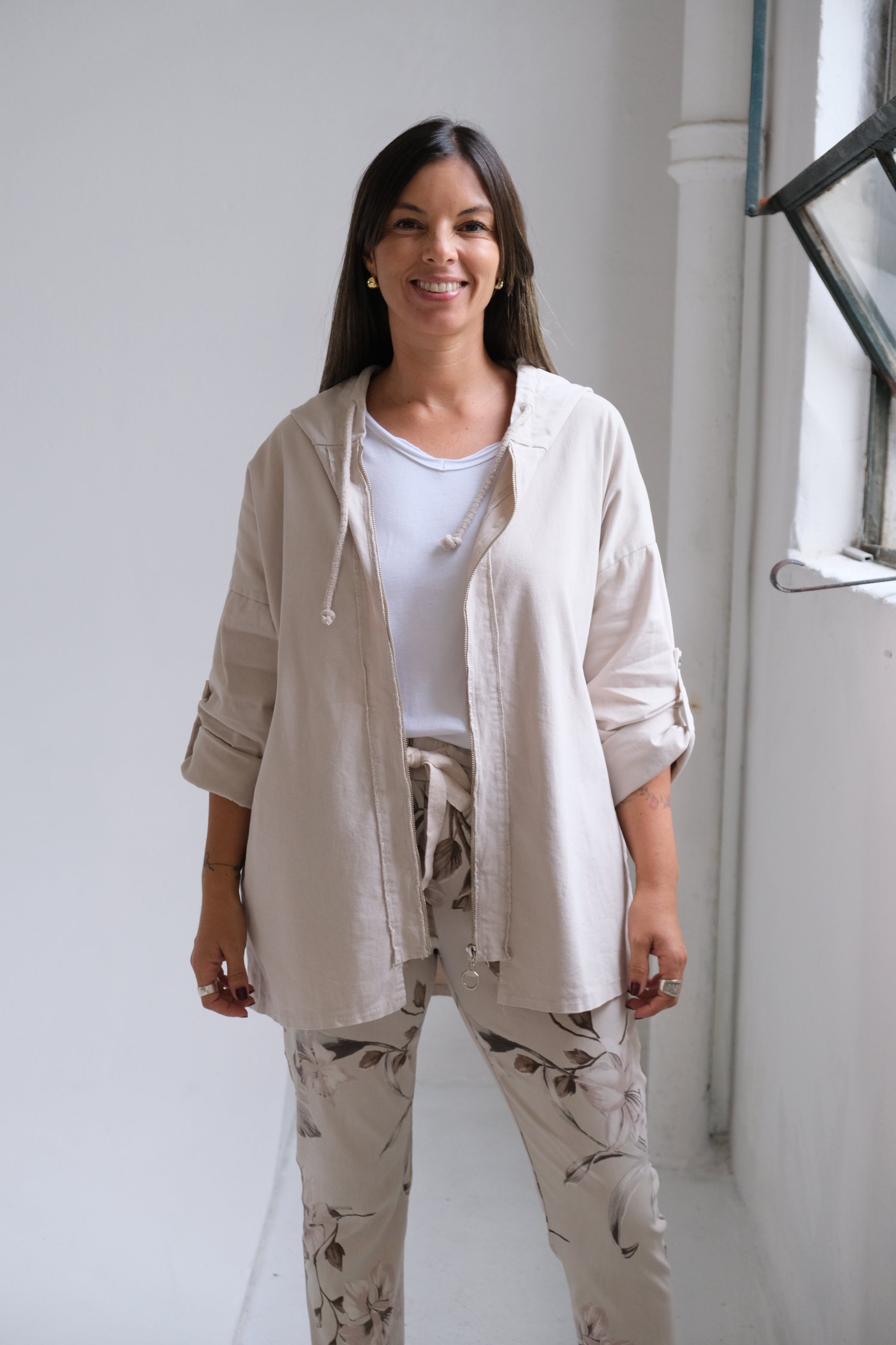 Campera Tina Beige