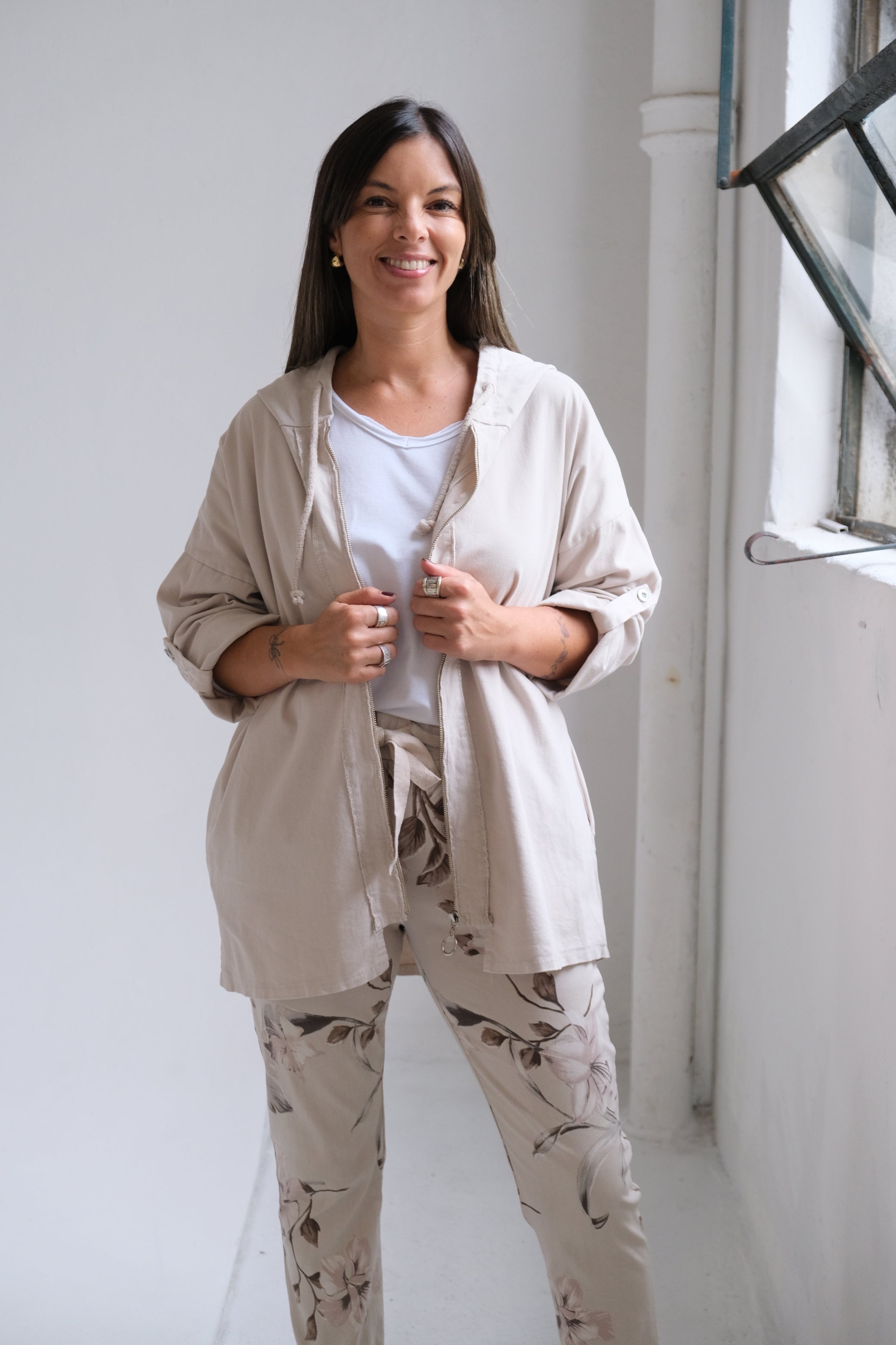 Campera Tina Beige
